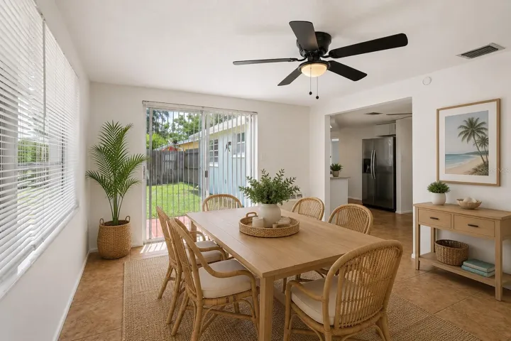 Staged Dining Room