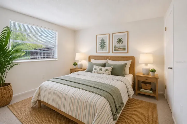 Staged Bedroom