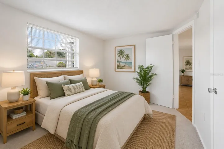 Staged Bedroom