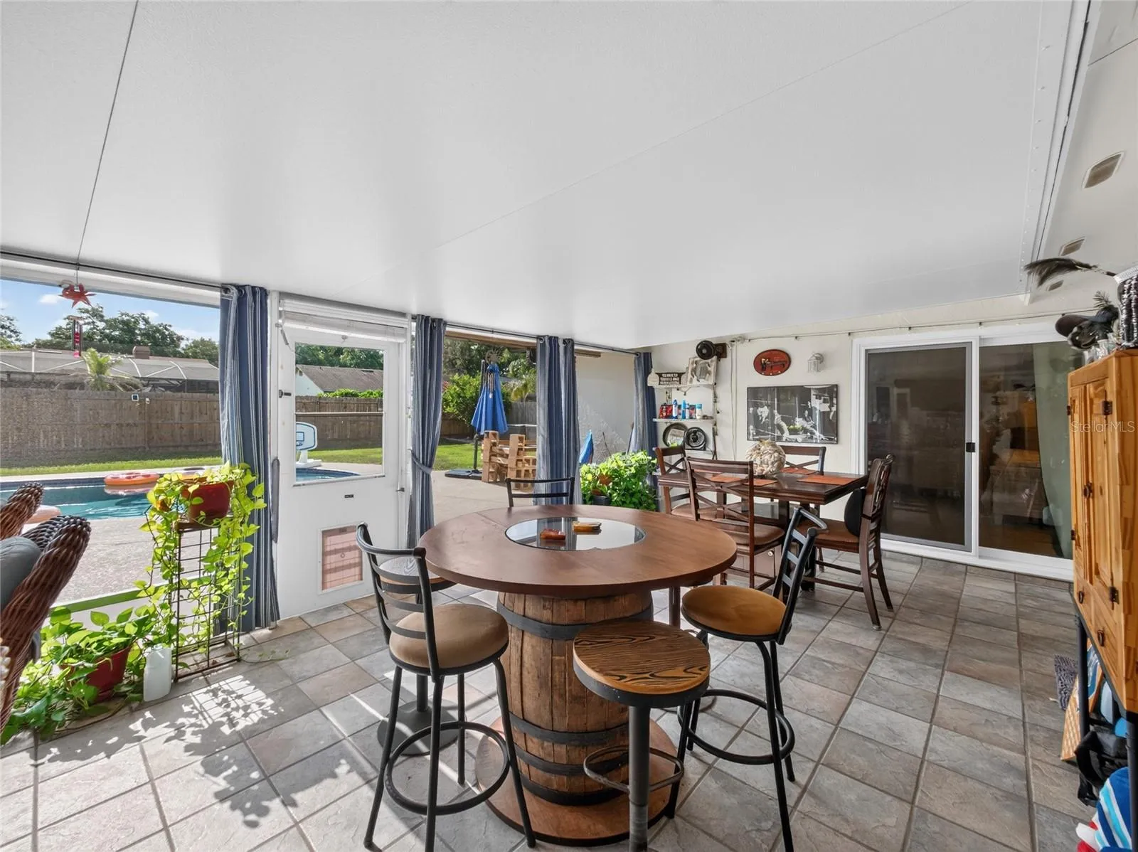 Screened Porch has Access from the Primary Bedroom