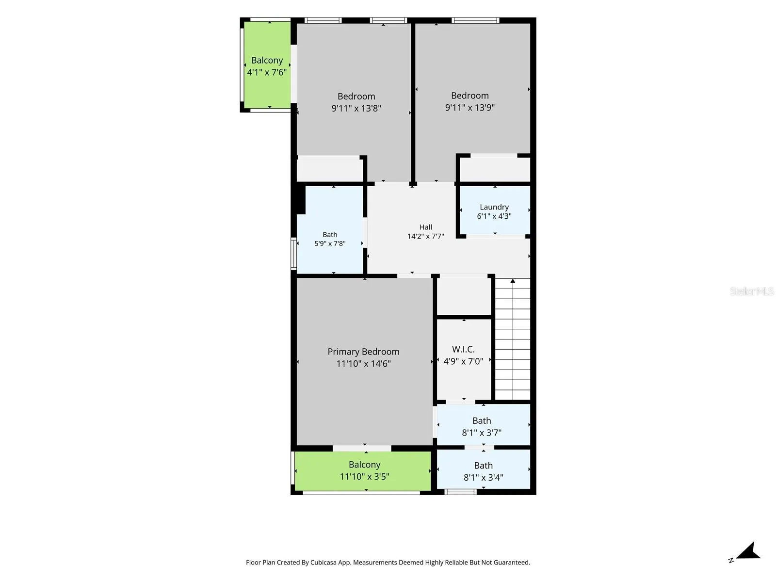 Second Floor Floorplan