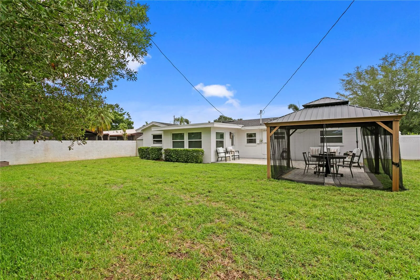 The sky is the limit with this amazing space in the backyard!