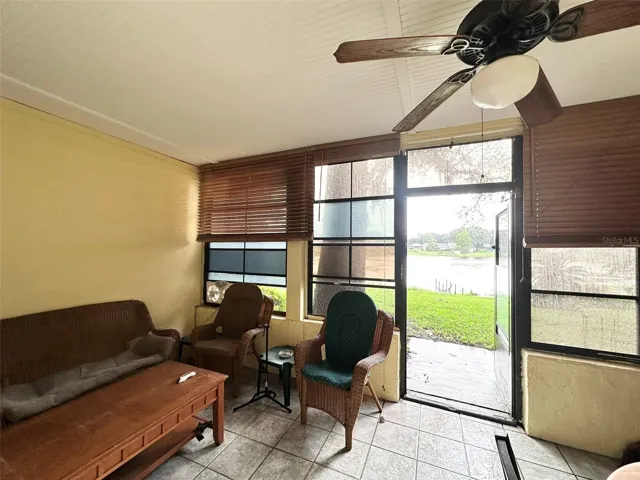 Lower level patio