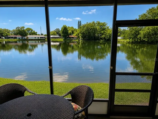 Lanai with water view