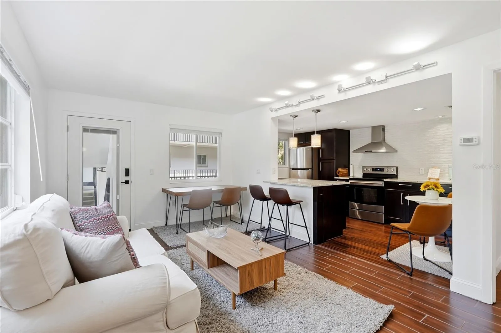 Living Room opens to the Kitchen