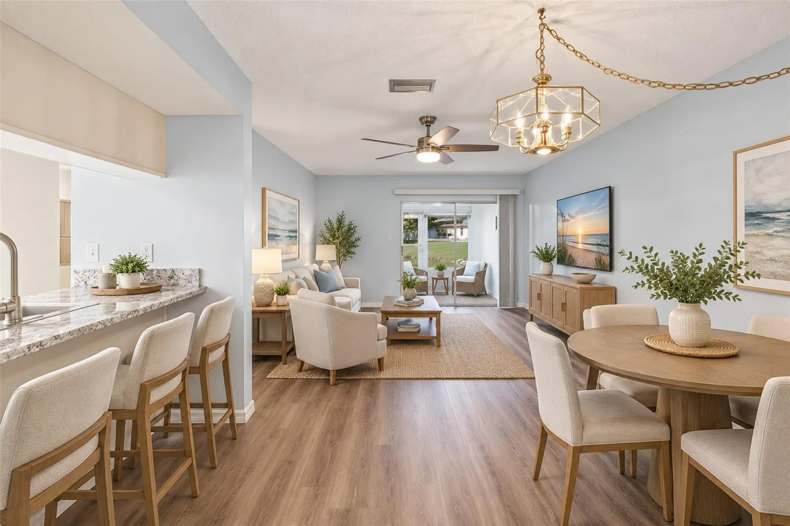 Entry Way Virtual Staged