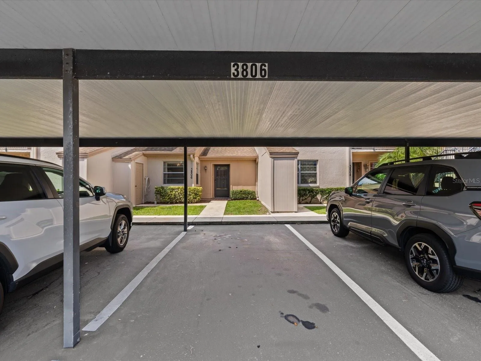 Assigned Carport 3806 Directly in Front of Condo