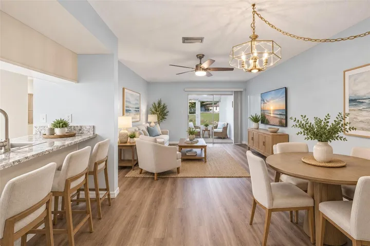 Entry Way Virtual Staged