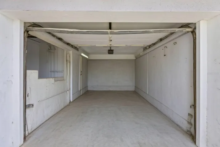 Enclosed Garage