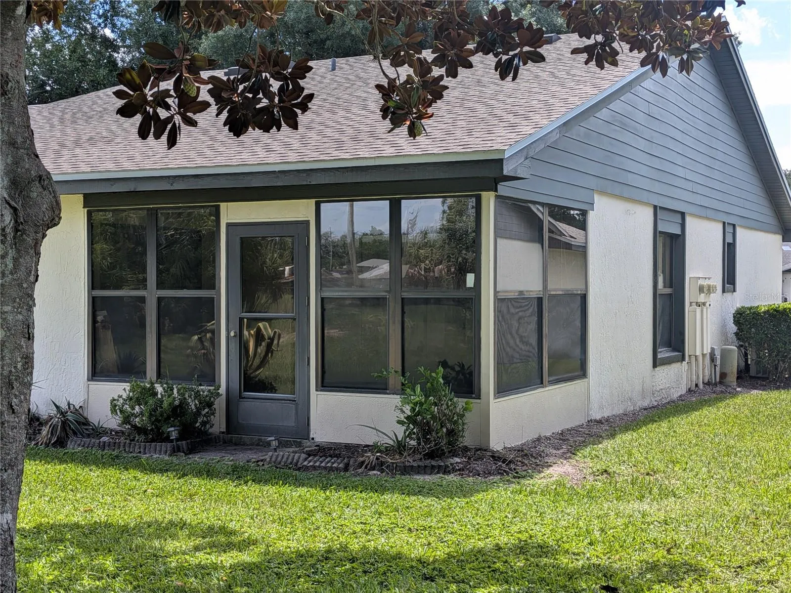 Rear Right of property