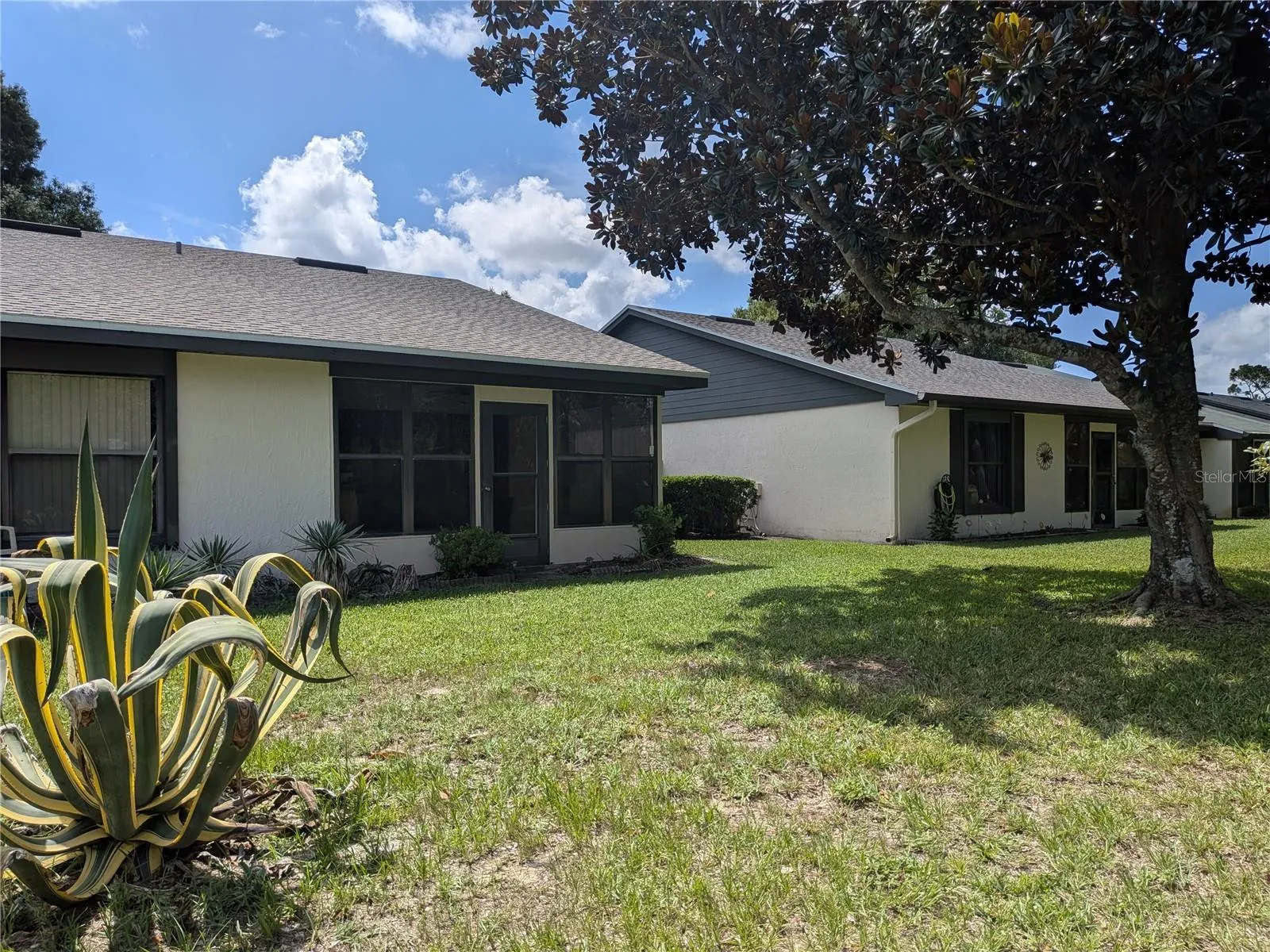 Rear Left of property