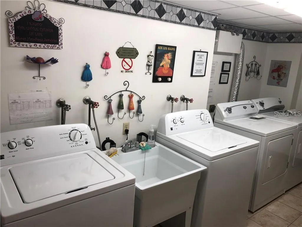 Complimentary Laundry Room on Each Floor