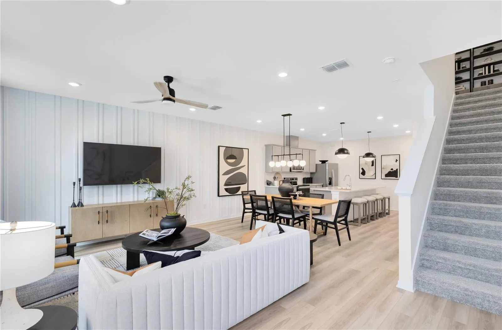 Model Home Design Only. Pictures and furnishings are for illustrative purposes only. Elevations, colors and options may vary. Furniture is for model home staging only.