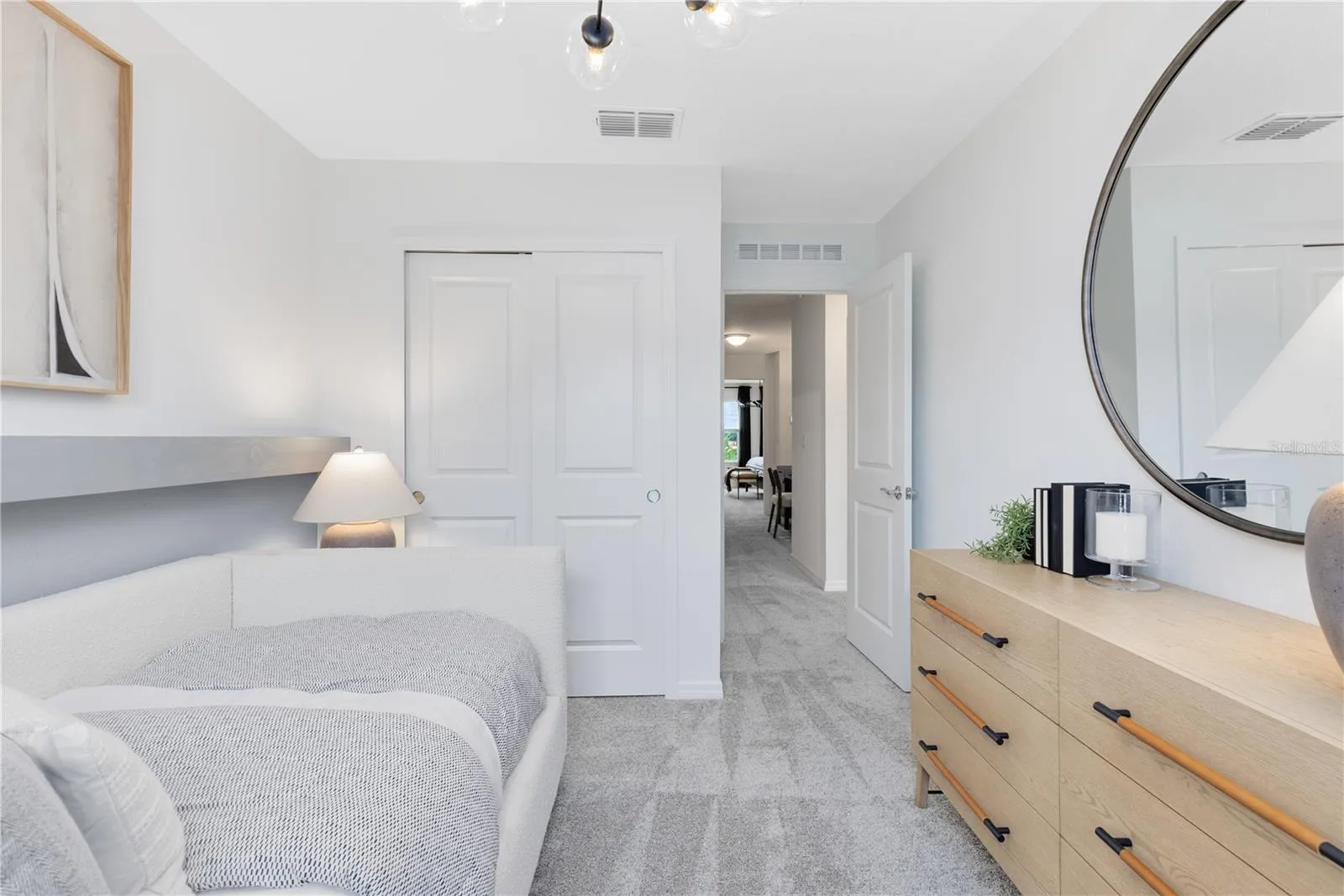Model Home Design Only. Pictures and furnishings are for illustrative purposes only. Elevations, colors and options may vary. Furniture is for model home staging only.