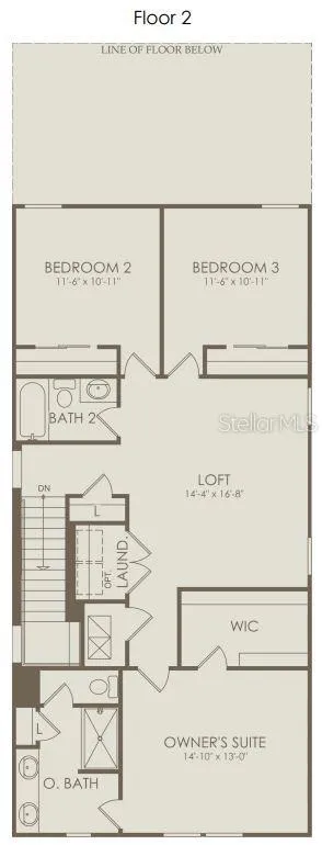 Floor Plan - Floor Two