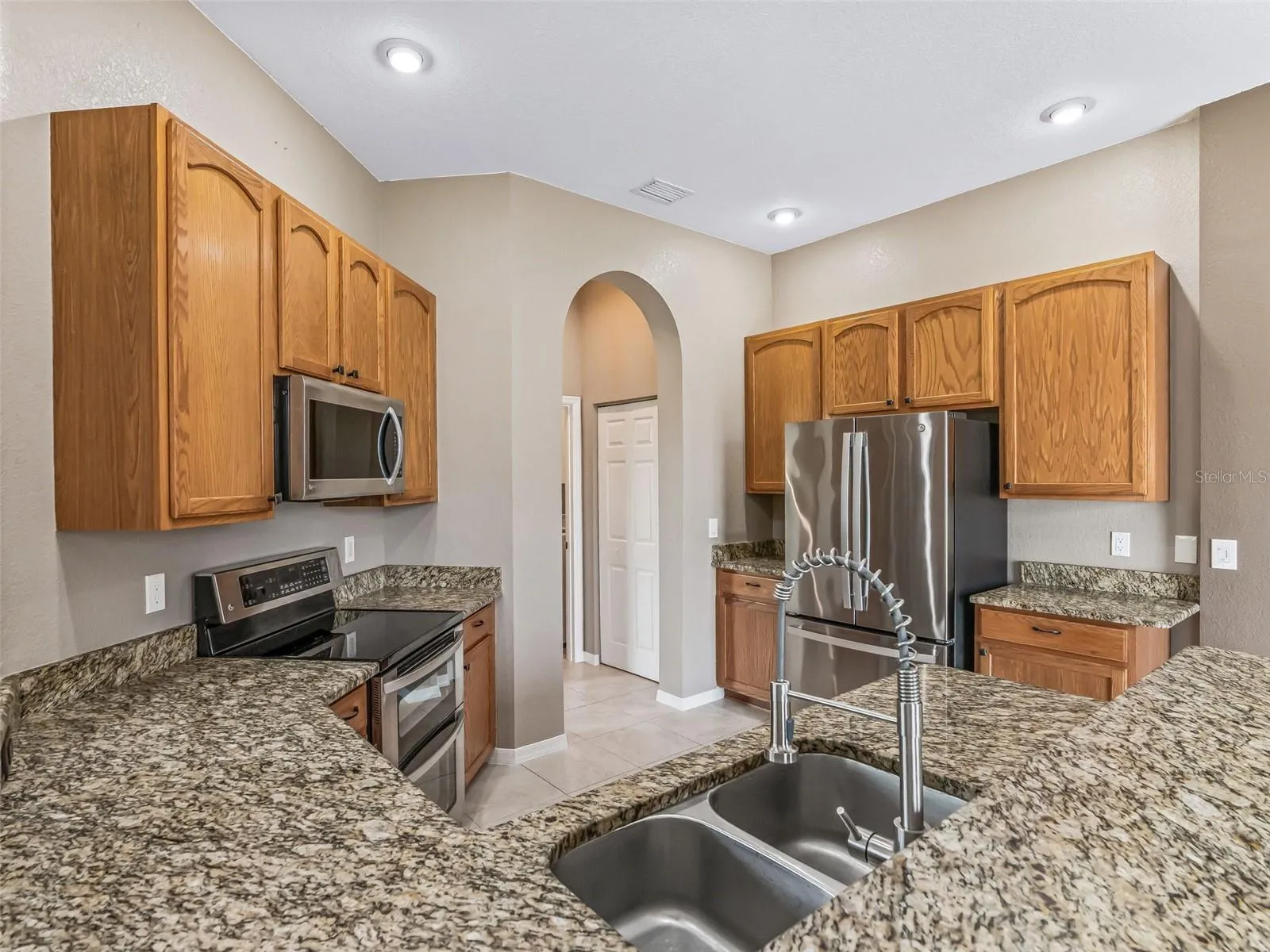 Kitchen with pantry