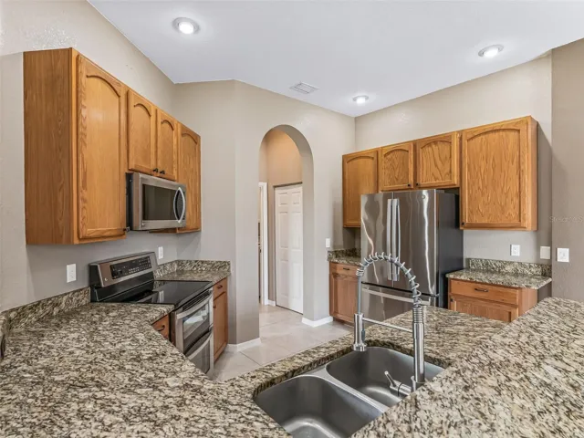 Kitchen with pantry