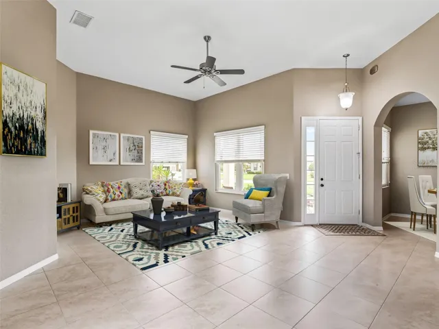 Virtually Staged Great room