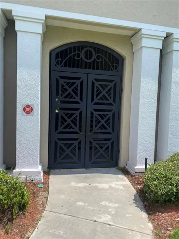Entrance to property