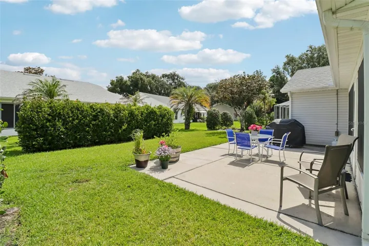 Double pad patio