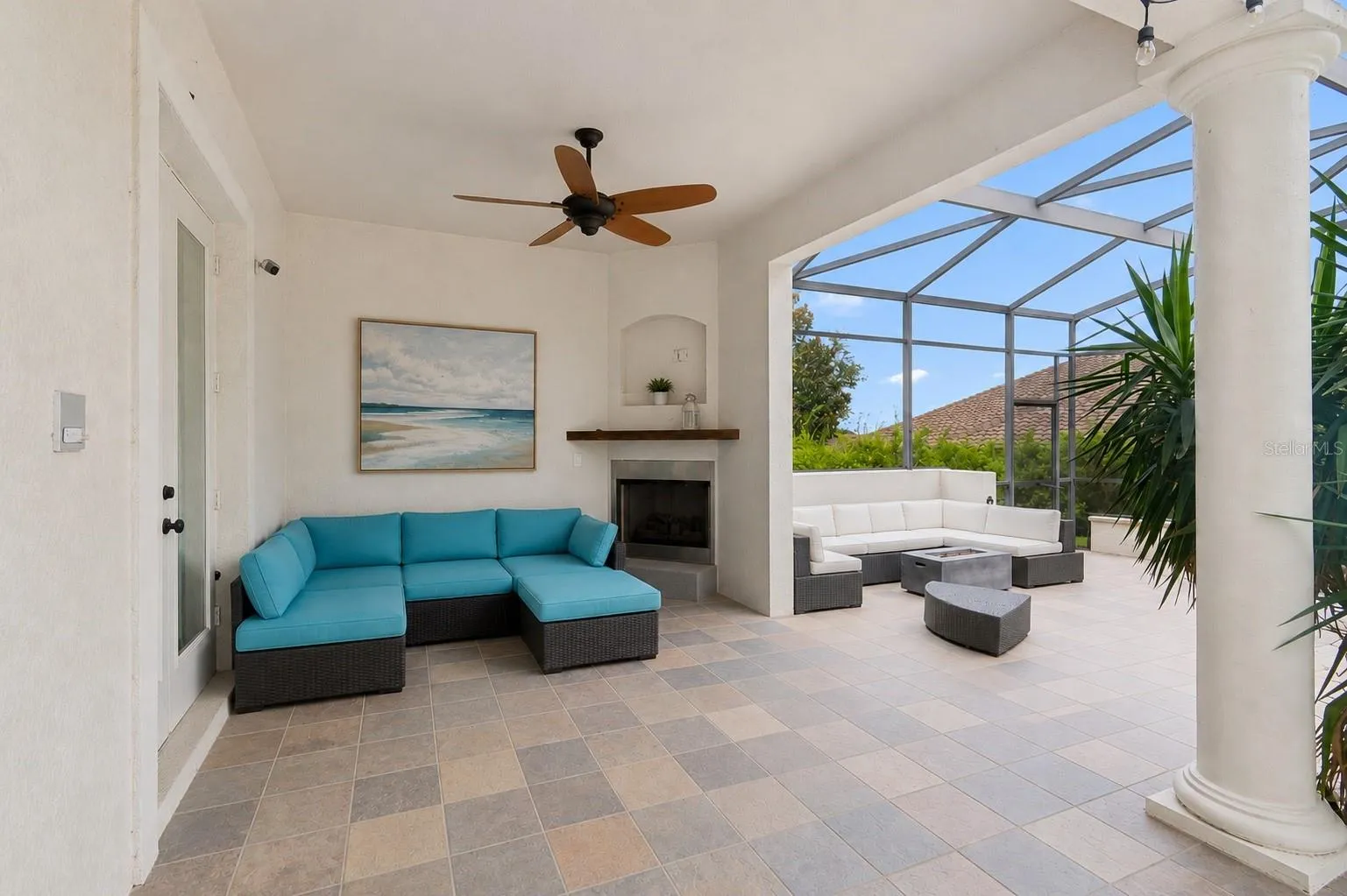 Covered Lanai - AI Enhanced