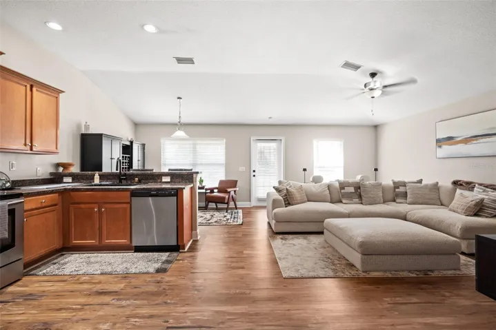 Kitchen & Family Room