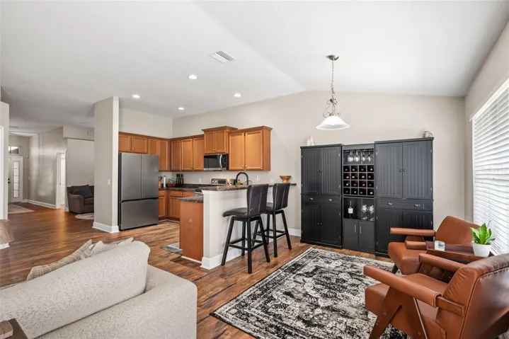 Complete Open Floor Plan View