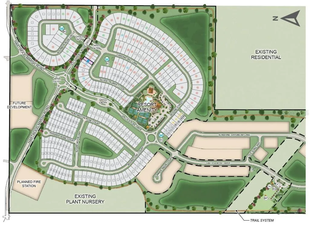 11279 Silver Trumpet Loop Site Map