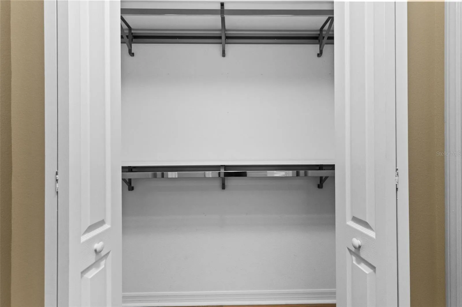 Primary-Secondary Closet: Custom Shelving