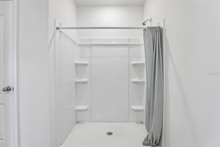 Master Bath Shower- 2nd floor