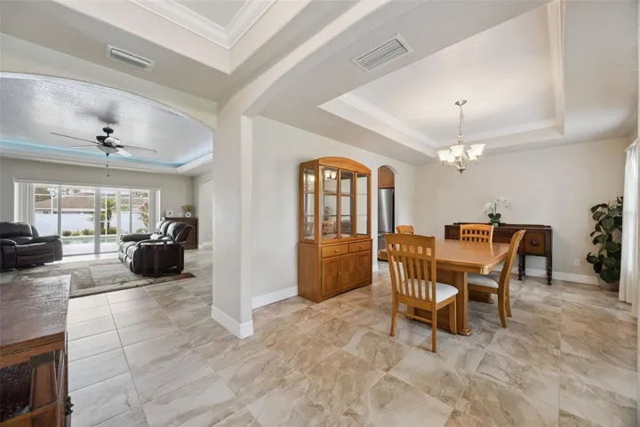 Seperate dining room