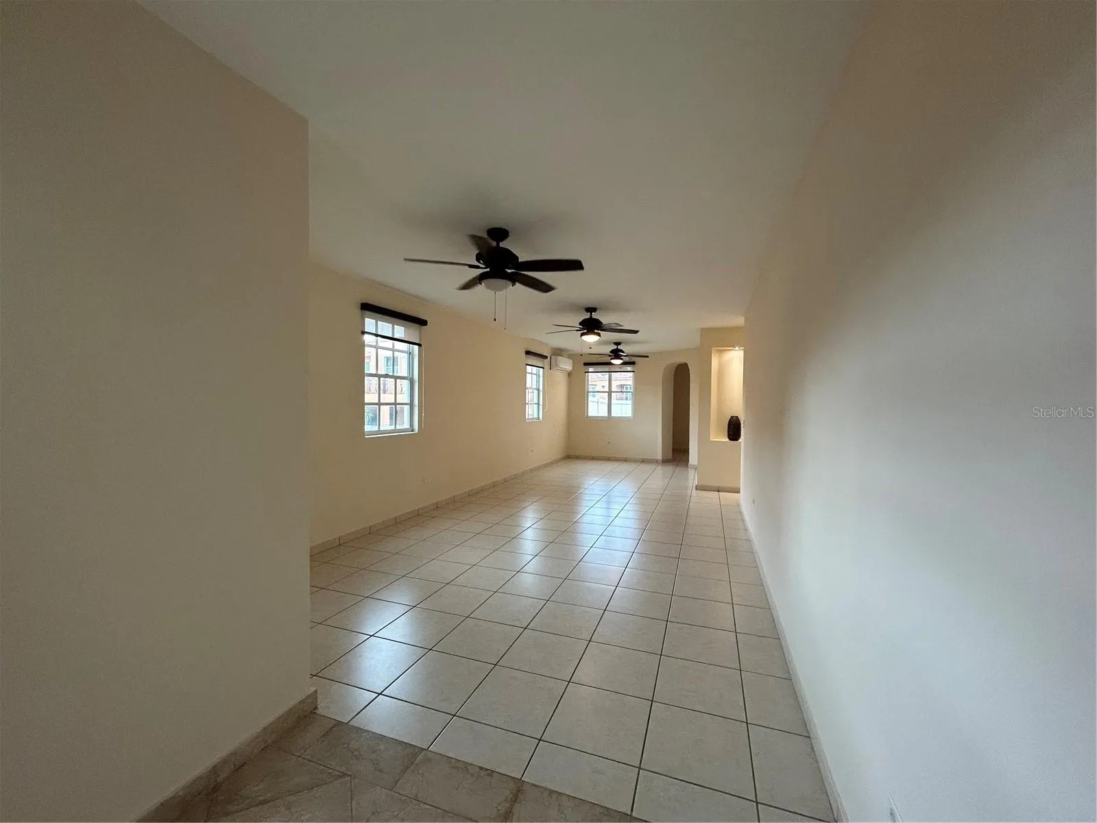 View from entrance Living/dining combo
