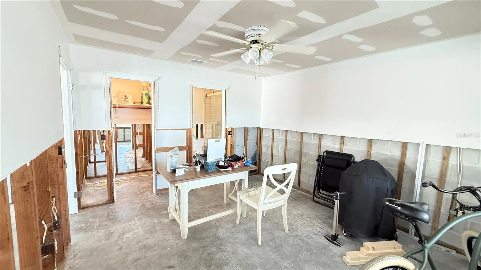Street side bedroom with ensuite bathroom and walk in closet
