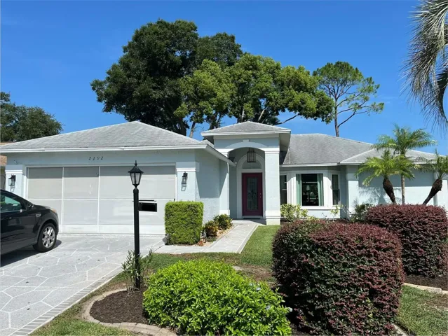 Front View of Pool Home