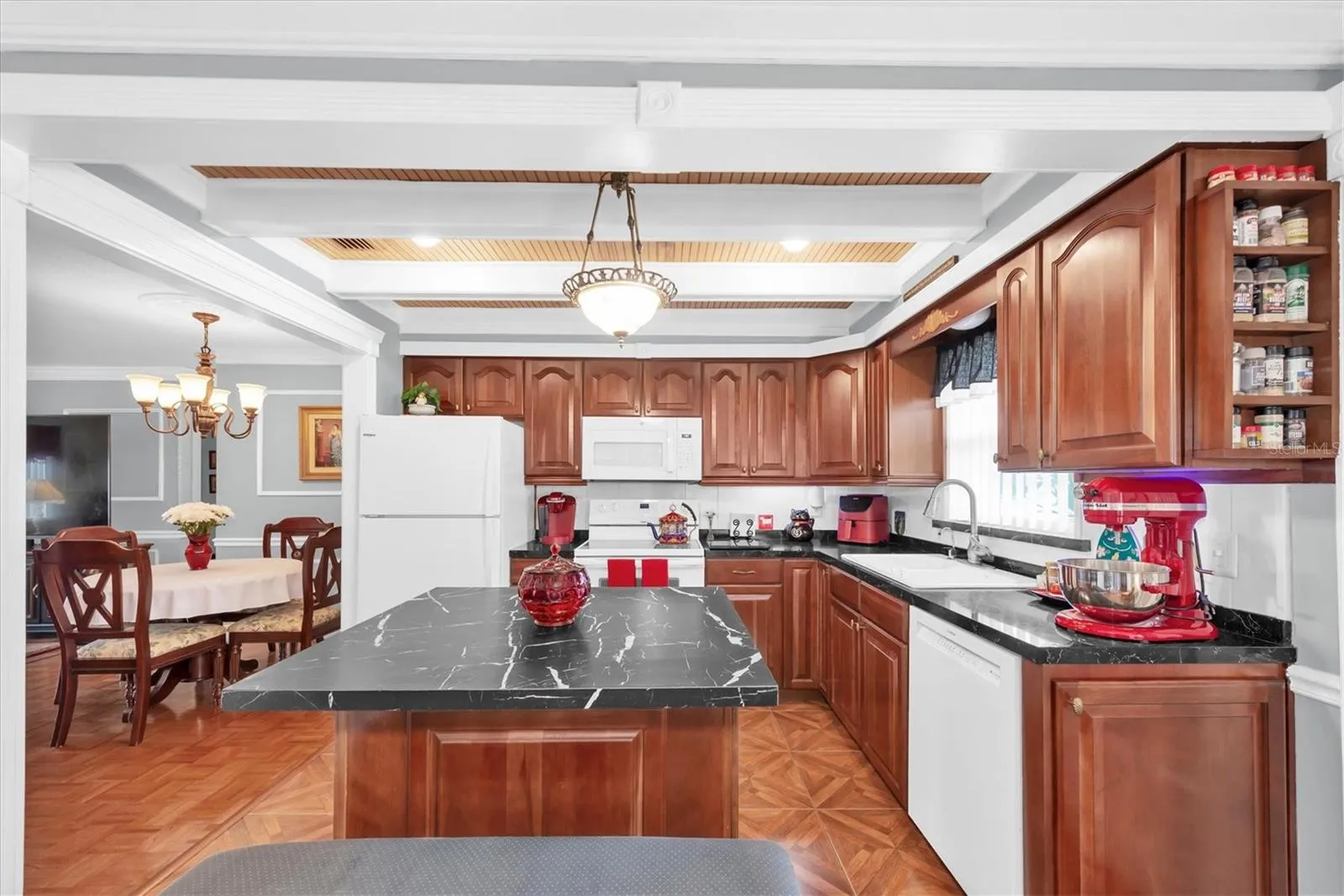 Kitchen from bonus room