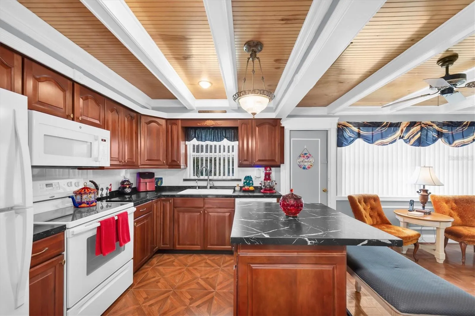 Kitchen from living/dining room