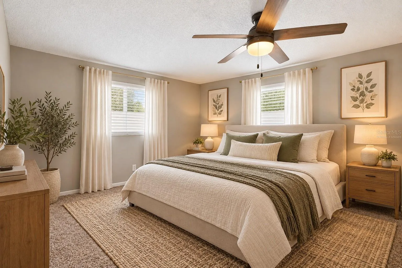Primary Bedroom- Virtually Staged
