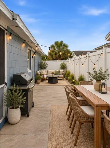 Back Patio- Virtually Staged