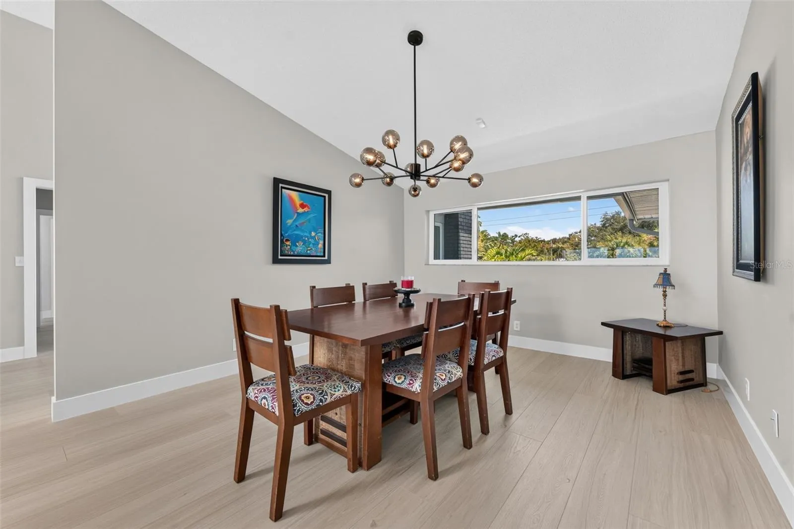Open and airy dining room ideal for seamless entertaining and family gatherings.