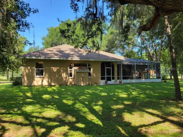 Rear of home