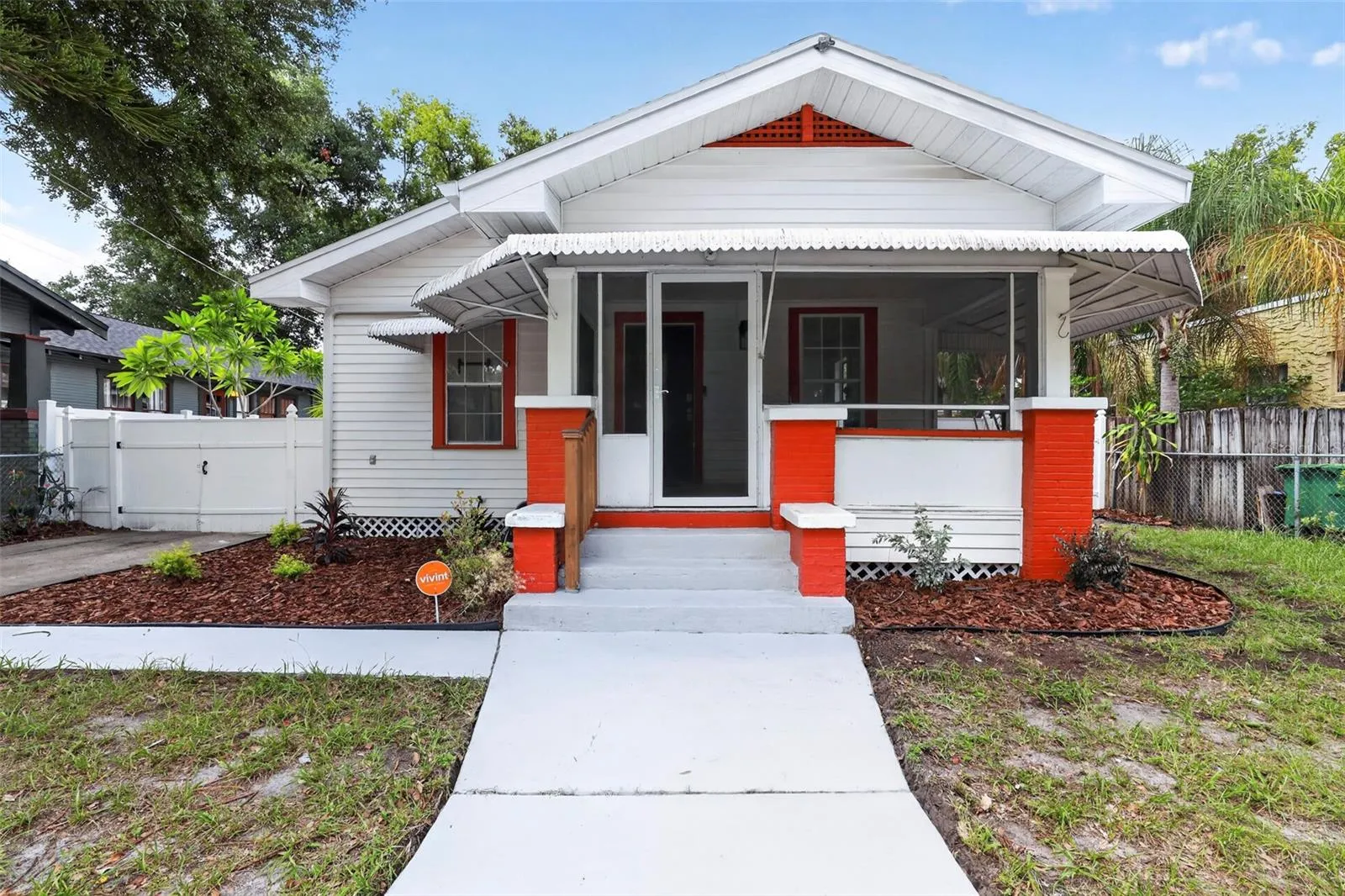 Front elevation of charming 1922 bungalow