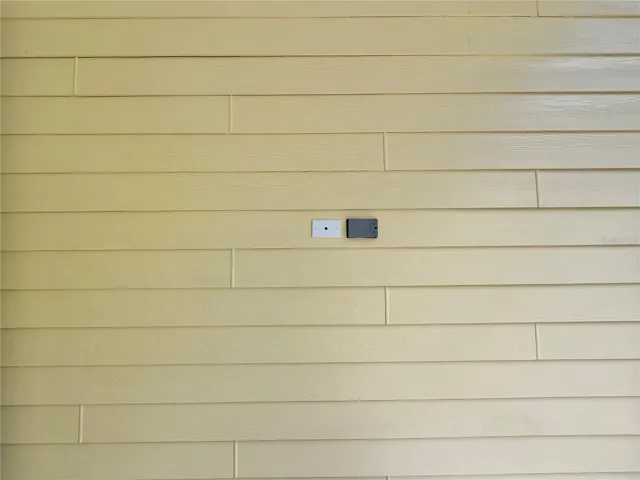 TV connection in porch