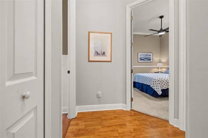 Hall to 1st and 2nd secondary bedrooms