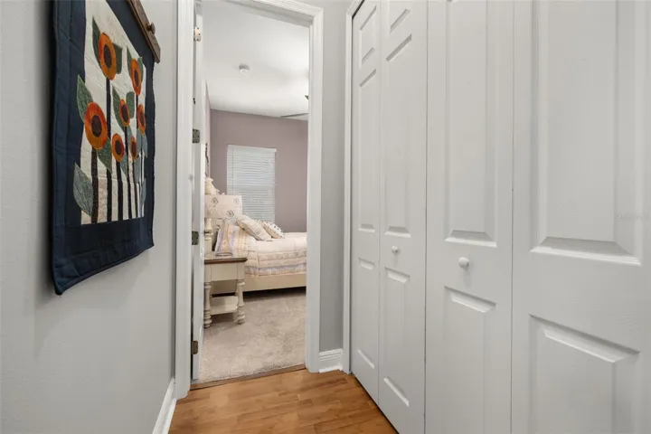 Hallway to 3rd bedroom with ensuite