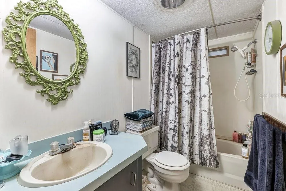 Hallway bathroom