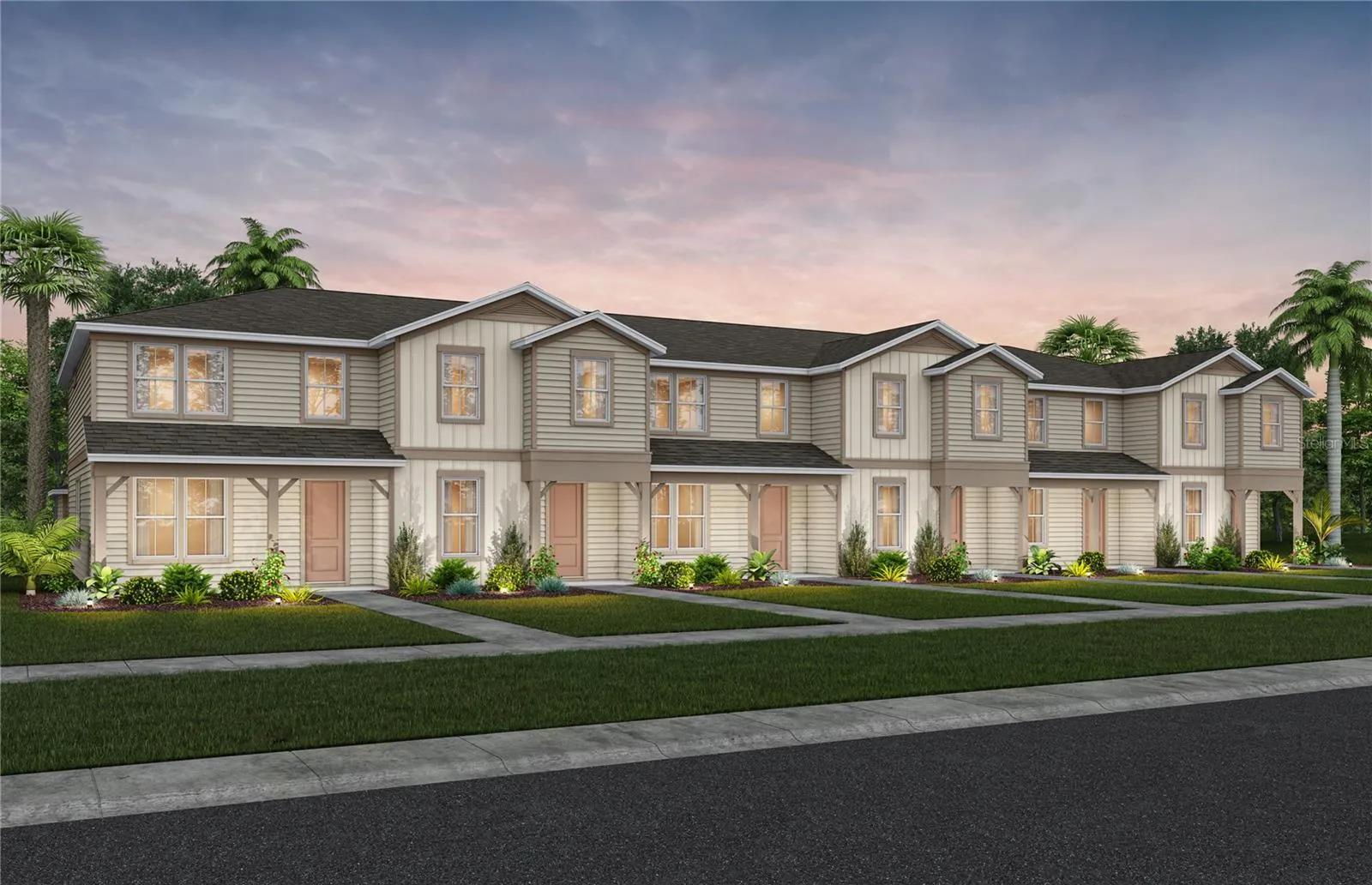 Exterior Design. Artistic rendering for this new construction home. Pictures are for illustrative purposes only. Elevations, colors and options may vary.