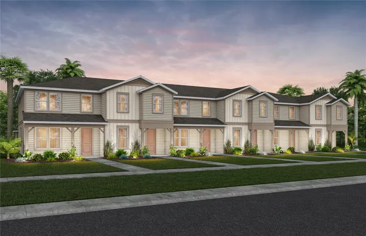 Exterior Design. Artistic rendering for this new construction home. Pictures are for illustrative purposes only. Elevations, colors and options may vary.