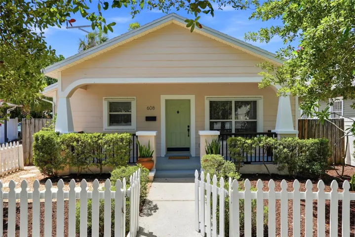 Welcome home to 608 9th Ave N! This beautifully maintained 3-bedroom, 2-bath sits in the heart of Historic Uptown, one of St. Pete's most walkable