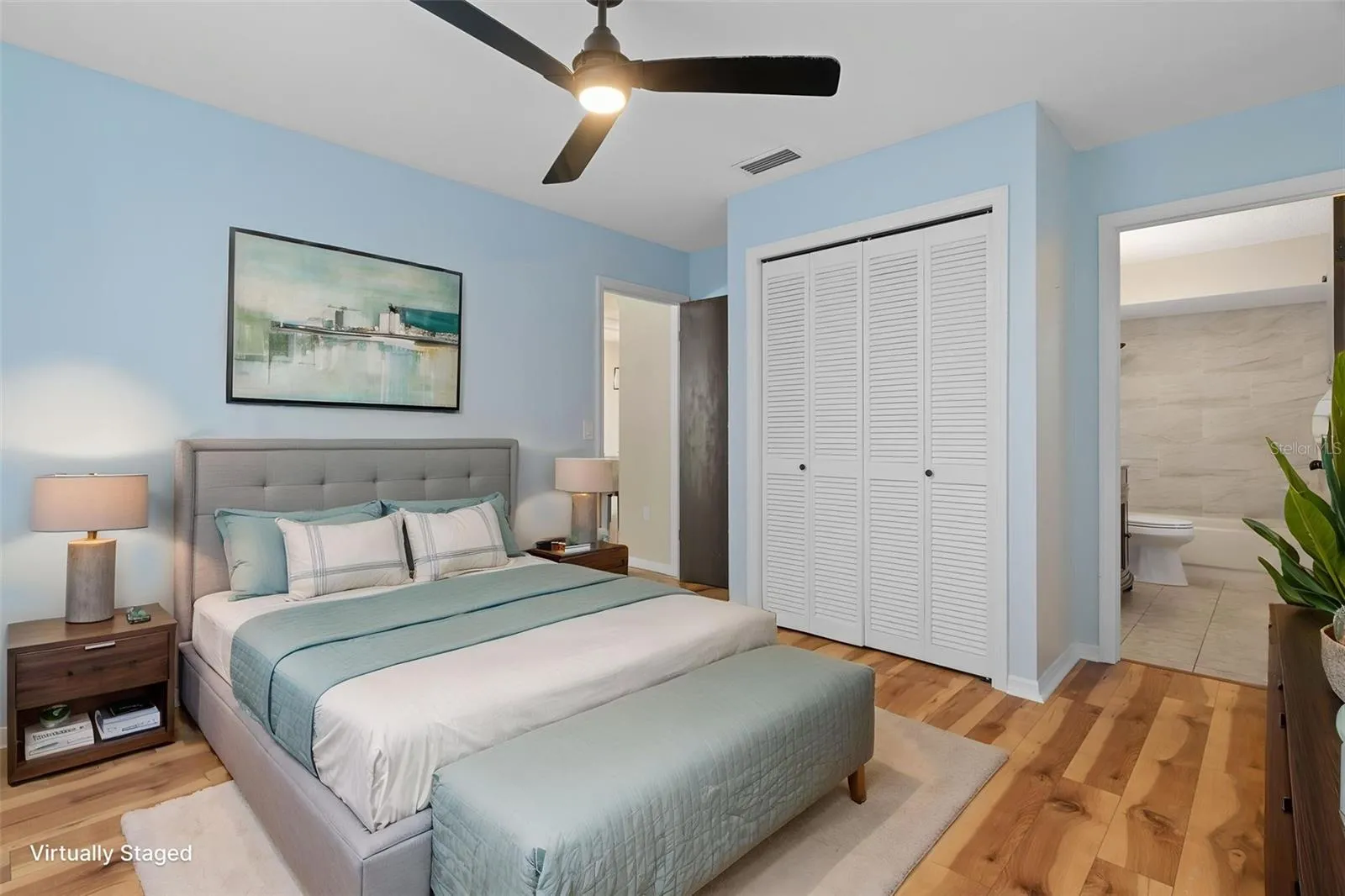 Staged Guest Room