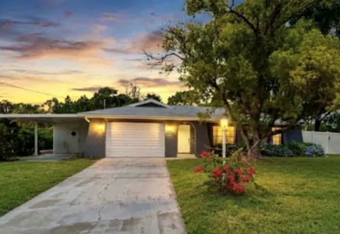 Twilight View of the Home